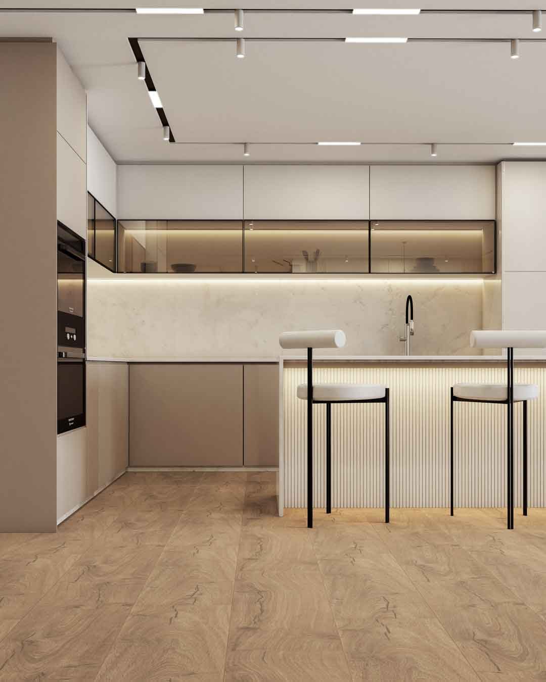 BRASA studio - Arquitetura de interiores - projeto de arquiteto - cozinha bancada